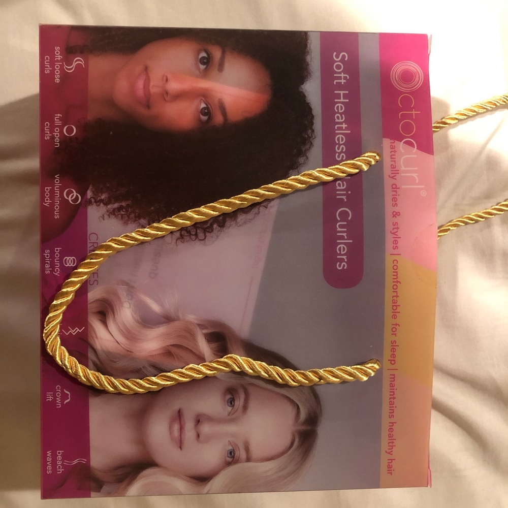 Octocurl no heat hair curler